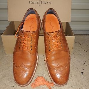 Cole Haan Copper Wingtip Woodbury